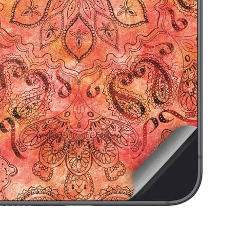 Orange Zen Galaxy S25 Skin